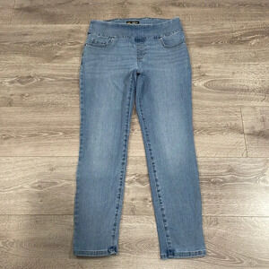 Lee Sculpting Slim Fit Skinny Leg Mid Rise Denim Jeans 10